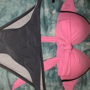 Pink bikini